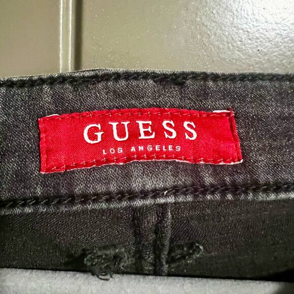 Guess Black Bootcut Jeans | Size L | Mid Rise | Stretch Denim - Picture 6 of 6